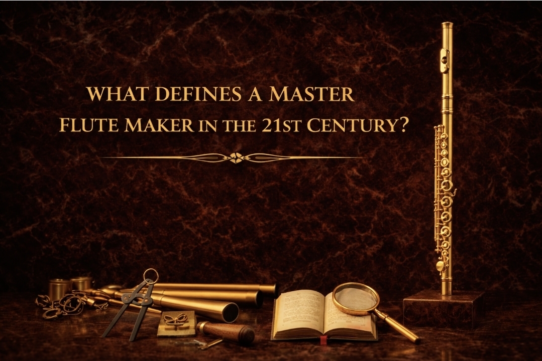Master flute maker craftsmanship in the 21st century