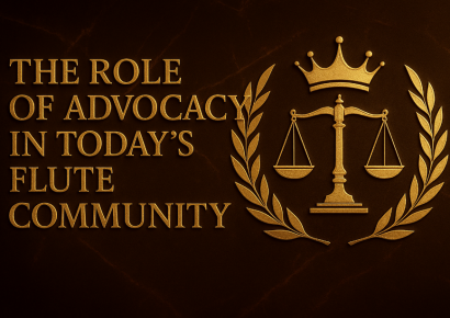 The Role of Advocacy in Today’s Flute Community